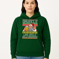 Druncle Like Uncle Only Drunker Ugly Christmas Hoodie