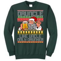 Druncle Like Uncle Only Drunker Ugly Christmas Sweatshirt