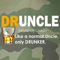 Druncle Normal Uncle Only Drunker Whiskey Legacy Tie Dye Trucker Hat