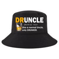 Druncle Normal Uncle Only Drunker Whiskey Cool Comfort Performance Bucket Hat