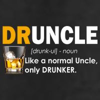 Druncle Normal Uncle Only Drunker Whiskey Cool Comfort Performance Bucket Hat