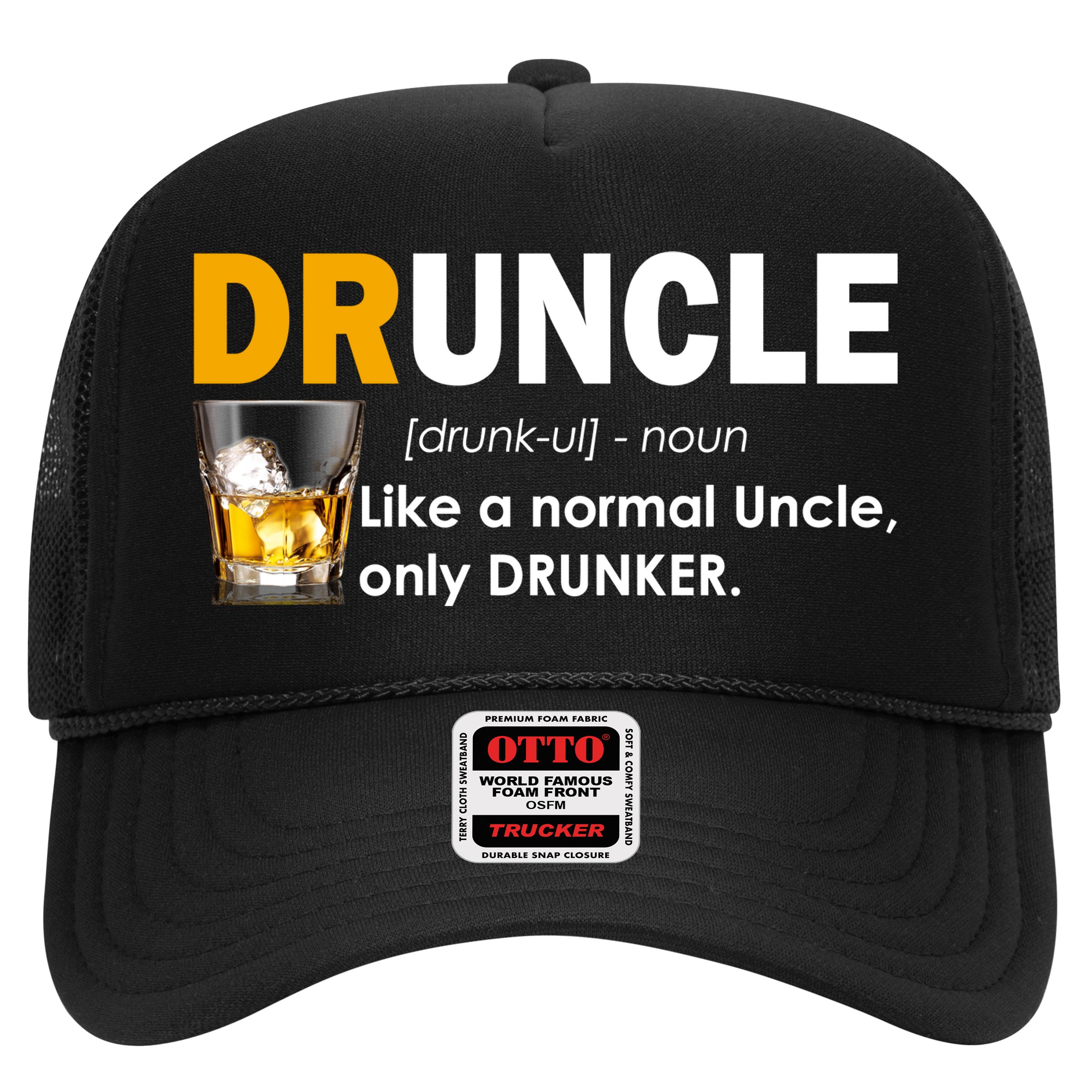 Druncle Normal Uncle Only Drunker Whiskey Hat