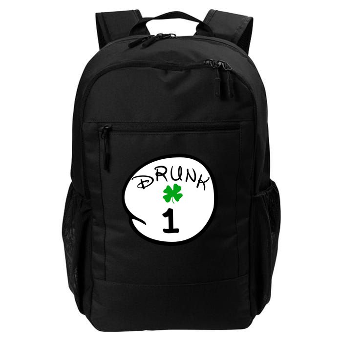 Drunk 1 2 3 4 5 Clover Personalized St Patrick's Day Backpack