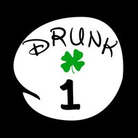 Drunk 1 2 3 4 5 Clover Personalized St Patrick's Day Backpack