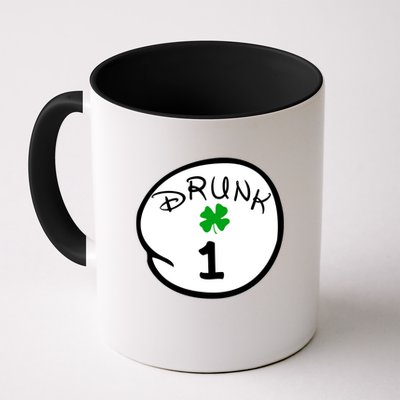 Drunk 1 2 3 4 5 Clover Personalized St Patrick's Day Mug