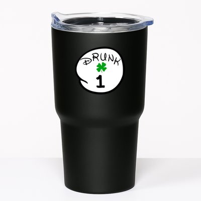 Drunk 1 2 3 4 5 Clover Personalized St Patrick's Day Tumbler