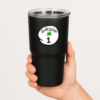 Drunk 1 2 3 4 5 Clover Personalized St Patrick's Day Tumbler