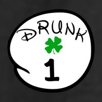 Drunk 1 2 3 4 5 Clover Personalized St Patrick's Day 25L Jumbo Tote