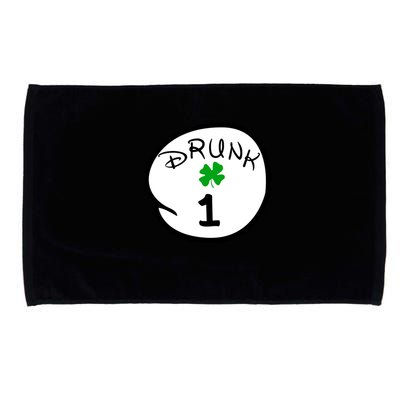 Drunk 1 2 3 4 5 Clover Personalized St Patrick's Day Microfiber Hand Towel