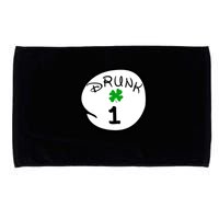 Drunk 1 2 3 4 5 Clover Personalized St Patrick's Day Microfiber Hand Towel
