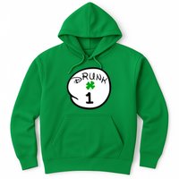 Drunk 1 2 3 4 5 Clover Personalized St Patrick's Day Hoodie