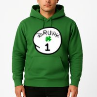 Drunk 1 2 3 4 5 Clover Personalized St Patrick's Day Hoodie