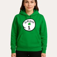 Drunk 1 2 3 4 5 Clover Personalized St Patrick's Day Hoodie
