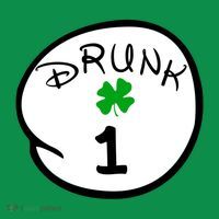 Drunk 1 2 3 4 5 Clover Personalized St Patrick's Day Magnet