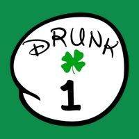 Drunk 1 2 3 4 5 Clover Personalized St Patrick's Day Tie-Dye T-Shirt