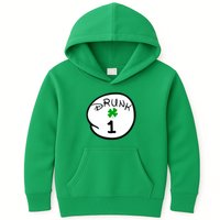 Drunk 1 2 3 4 5 Clover Personalized St Patrick's Day Kids Hoodie