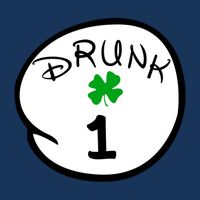 Drunk 1 2 3 4 5 Clover Personalized St Patrick's Day Infant Baby Jersey Bodysuit