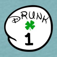Drunk 1 2 3 4 5 Clover Personalized St Patrick's Day Sueded Cloud Jersey T-Shirt