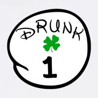 Drunk 1 2 3 4 5 Clover Personalized St Patrick's Day Garment-Dyed Sweatshirt