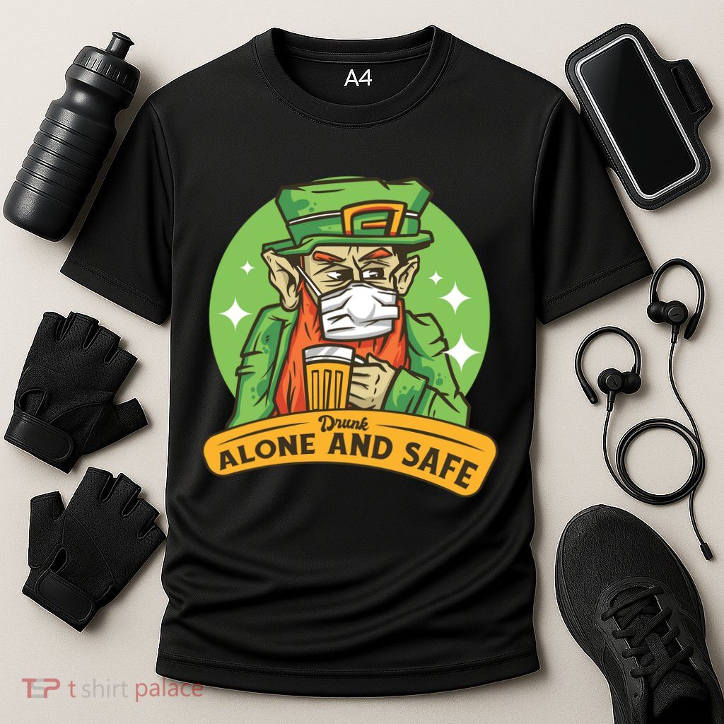 Drunk Alone And Safe Performance Shirt