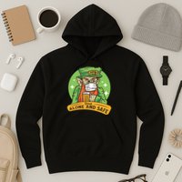 Drunk Alone And Safe Hoodie