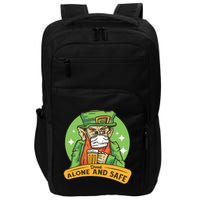 Drunk Alone And Safe Impact Tech Backpack