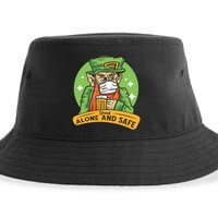 Drunk Alone And Safe Sustainable Bucket Hat