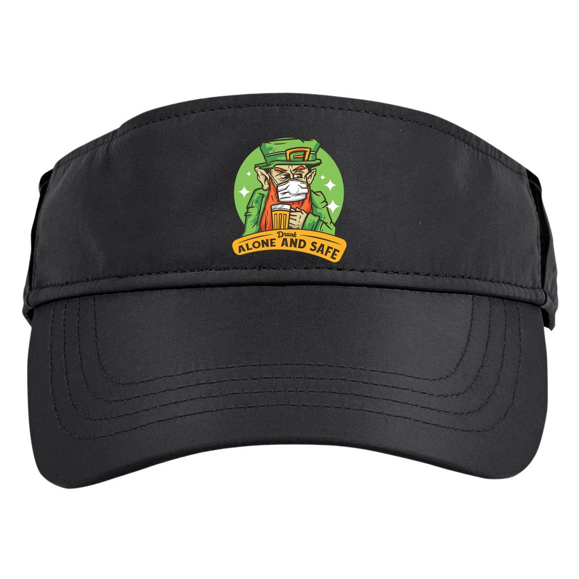 Drunk Alone And Safe Adult Drive Performance Visor