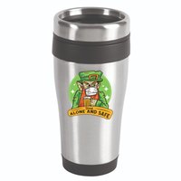 Drunk Alone And Safe 16oz Travel Tumbler