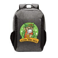 Drunk Alone And Safe Vector Backpack
