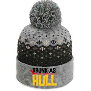 Drunk As Hull The Baniff Cuffed Pom Beanie