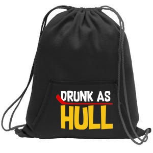 Drunk As Hull Sweatshirt Cinch Pack Bag