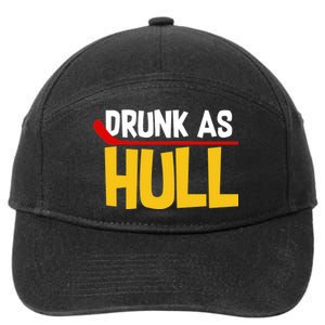 Drunk As Hull 7-Panel Snapback Hat