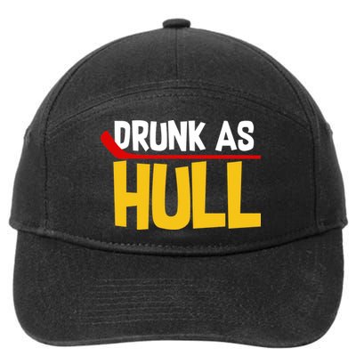 Drunk As Hull 7-Panel Snapback Hat