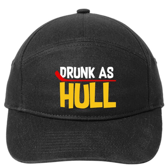Drunk As Hull 7-Panel Snapback Hat