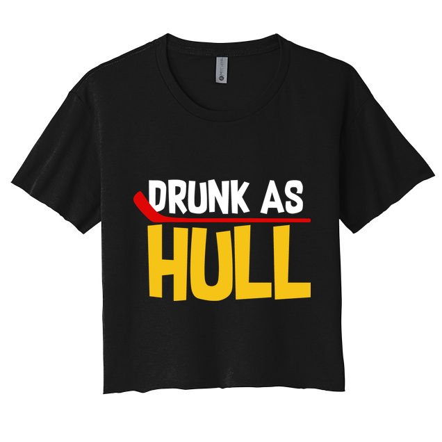 Drunk As Hull Crop Top
