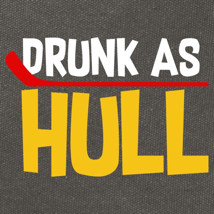 Drunk As Hull Cotton Canvas Backpack
