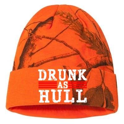 Drunk As Hull Funny Hockey Kati Licensed 12" Camo Beanie