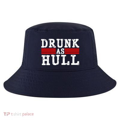 Drunk As Hull Funny Hockey Cool Comfort Performance Bucket Hat