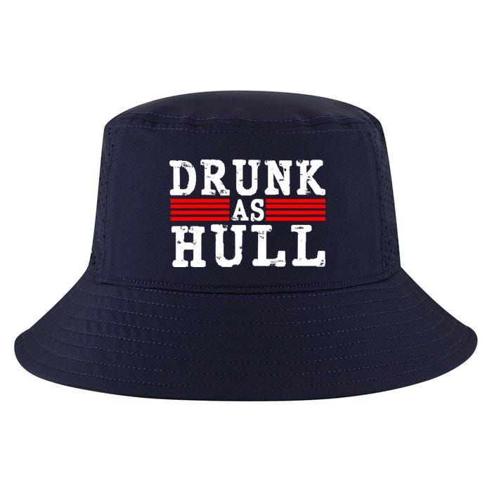 Drunk As Hull Funny Hockey Cool Comfort Performance Bucket Hat