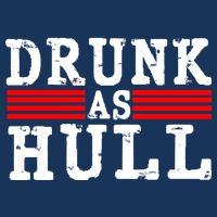 Drunk As Hull Funny Hockey Women's V-Neck T-Shirt