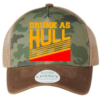 Drunk As Hull Logo Legacy Tie Dye Trucker Hat