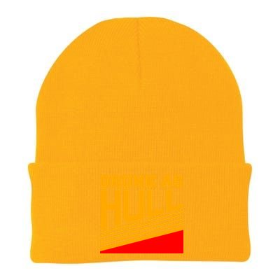 Drunk As Hull Logo Knit Cap Winter Beanie