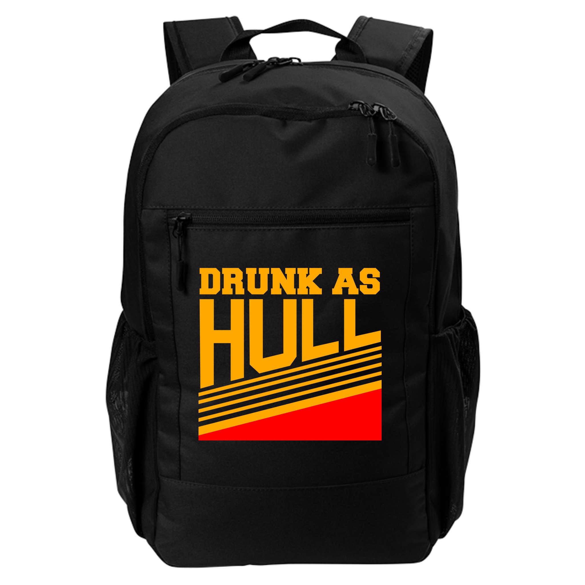 Drunk As Hull Logo Backpack