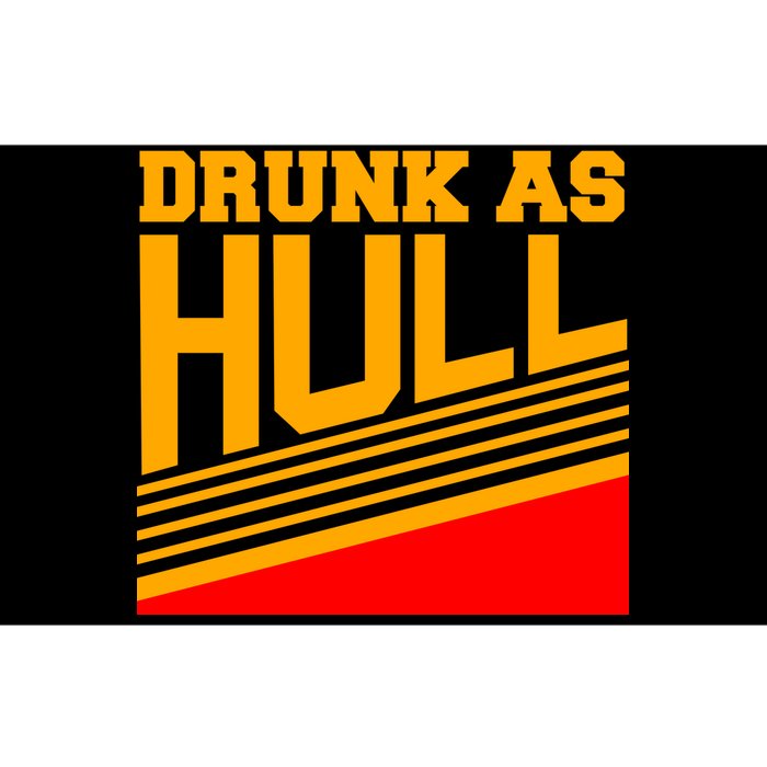 Drunk As Hull Logo Bumper Sticker