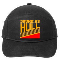 Drunk As Hull Logo 7-Panel Snapback Hat