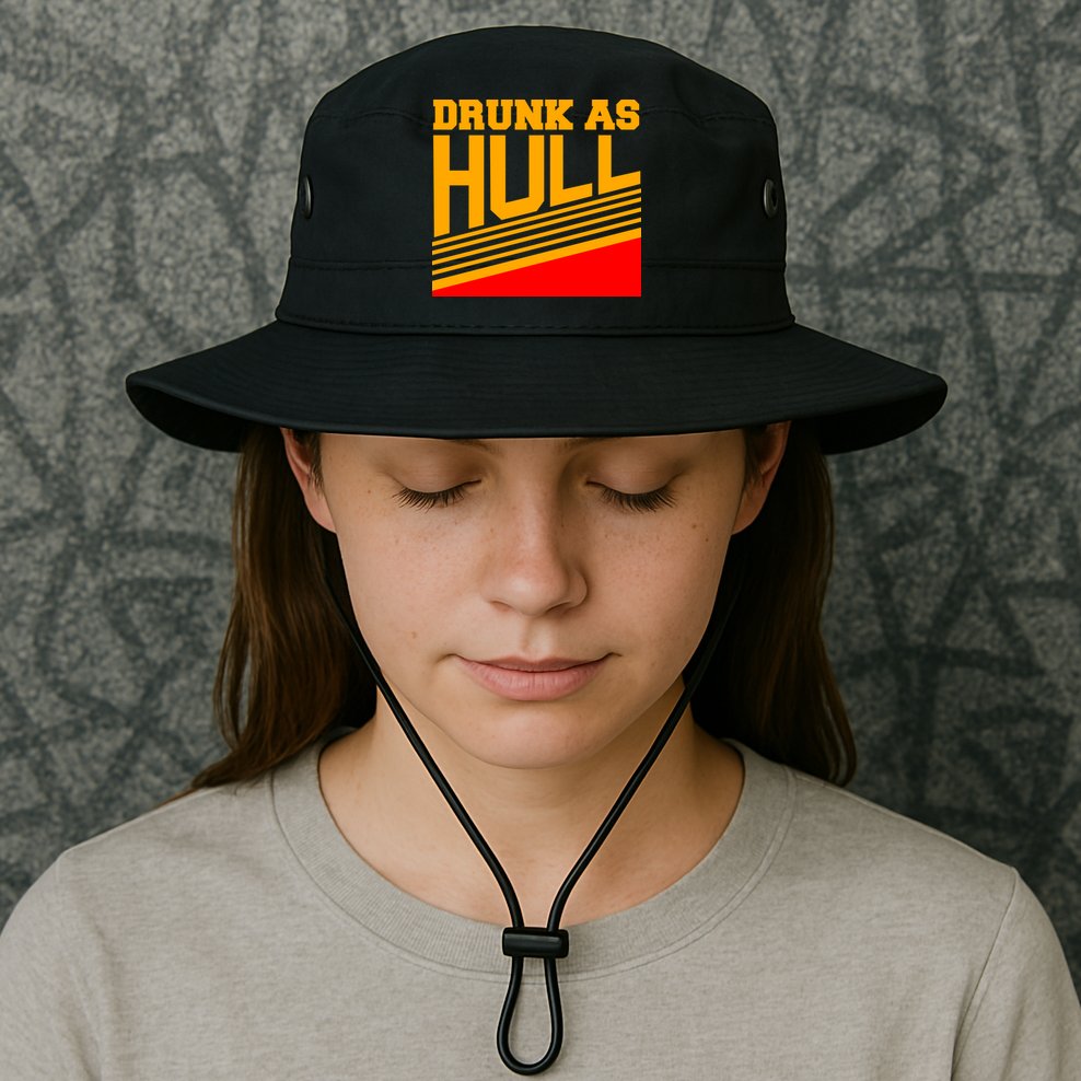Drunk As Hull Logo Bucket Hat
