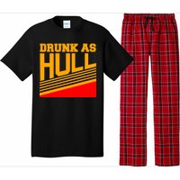 Drunk As Hull Logo Pajama Set