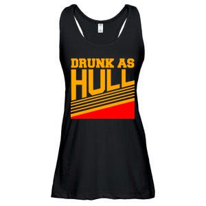 Drunk As Hull Logo Ladies Essential Flowy Tank