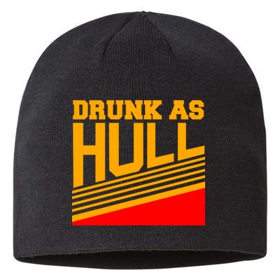 Drunk As Hull Logo Sustainable Beanie